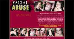 Desktop Screenshot of facialabusetaylorvalentine.com